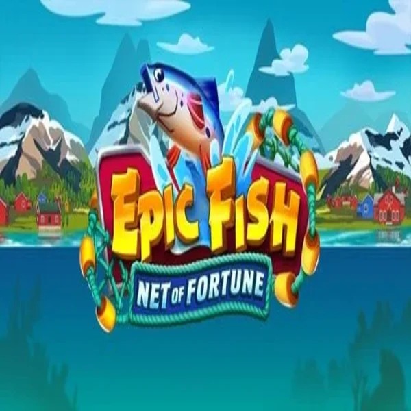 Epic Fish Net of Fortune slot logo by Quickspin at Queen CasinoEpic Fish Net of Fortune