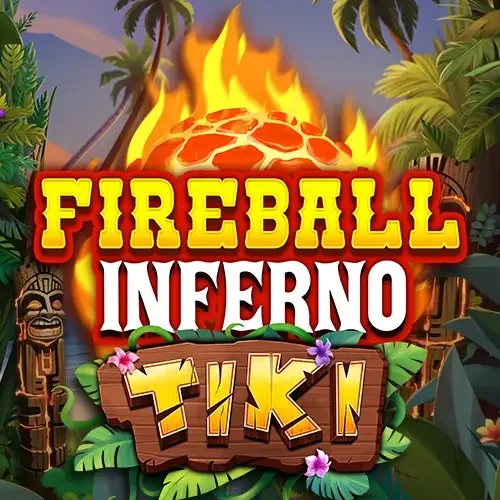 Enjoy Fireball Inferno Tiki by NetEnt – logo hosted on queenscasino.it
