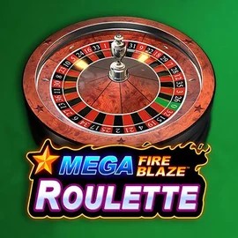 Mega Fire Blaze Roulette slot visual from Playtech available on queenscasino.it