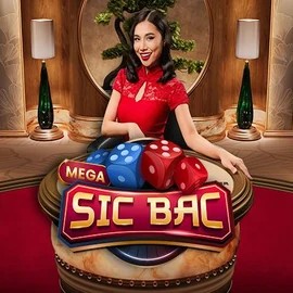 Mega Sic Bac logo by Pragmatic Play at Queen Casino