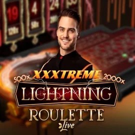 Enjoy XXXtreme Lightning Roulette by Evolution – logo hosted on queenscasino.it